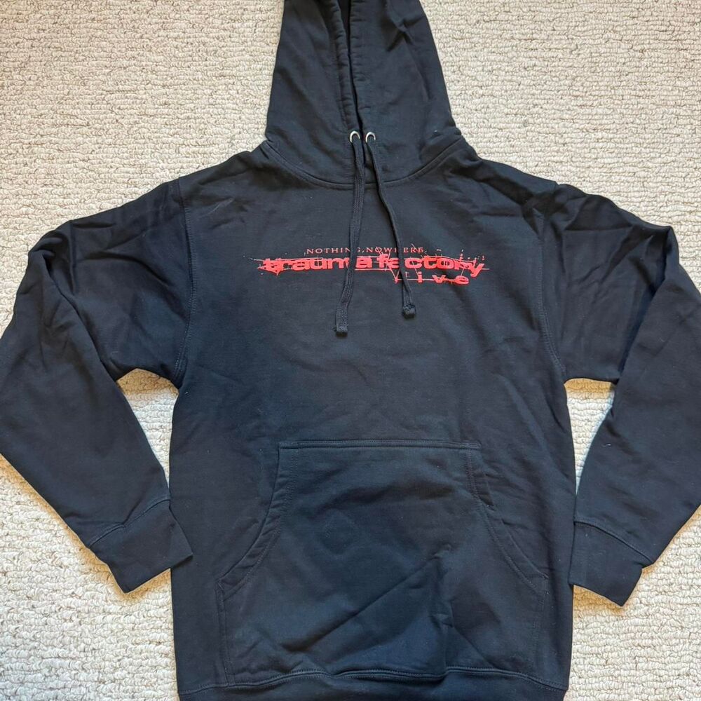 Nothing, Nowhere Emo Rap Punk Trauma Factory Hoodie S